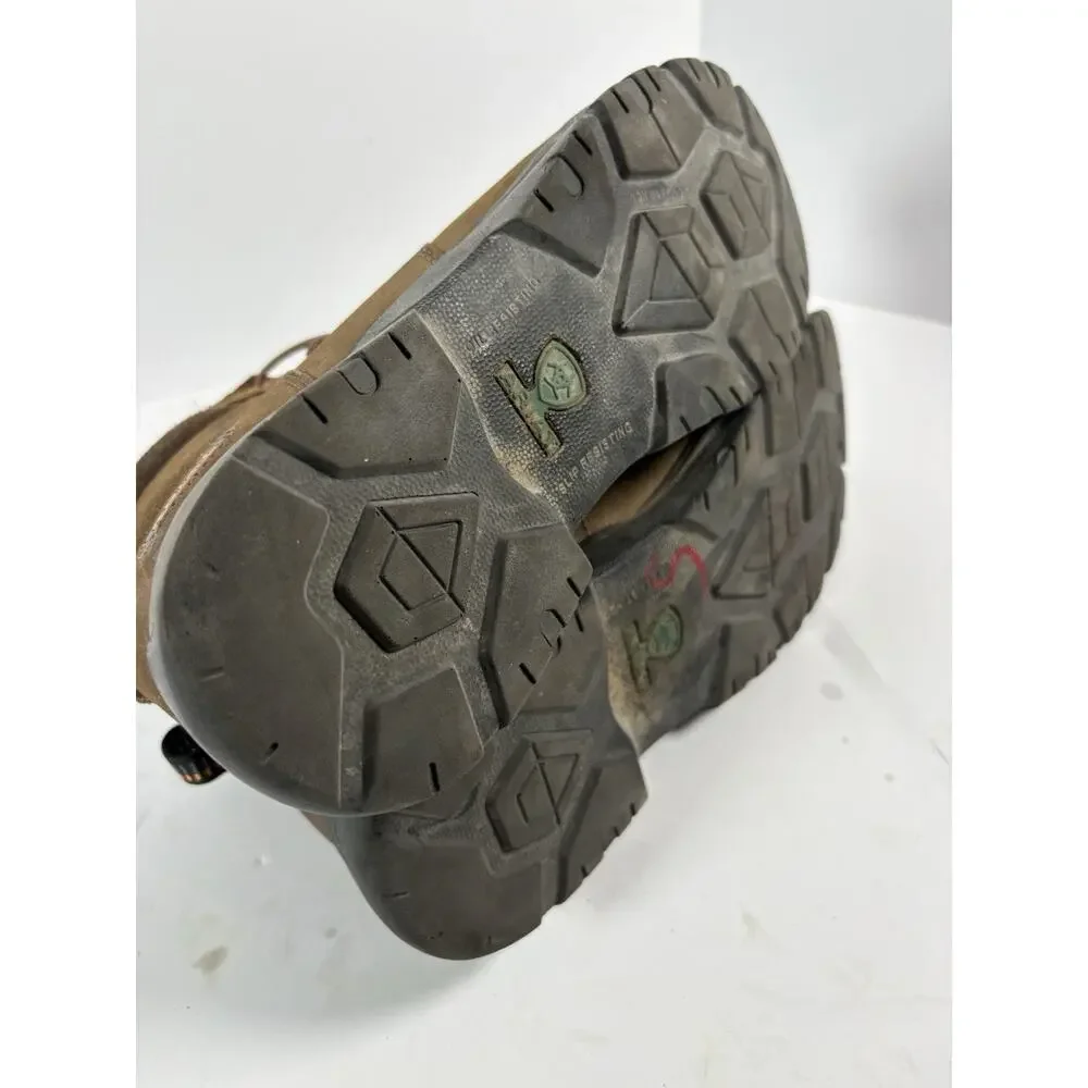 Ariat Work 10038398 Brown Moc Toe Composite Toe SD Boots Men’s 12D ASTM F2413